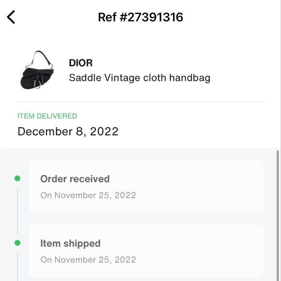 Dior oblique saddle bag - Picture 15 of 15